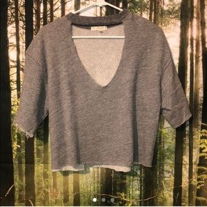 Urban Outfitters short sleeve sweater